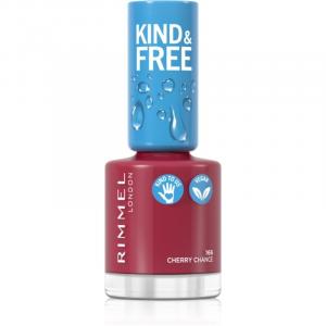 Лак для ногтей Rimmel Kind & Free оттенок 166 Cherry Chance 8 мл