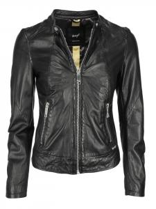 Кожаная куртка Maze 4201972, черный