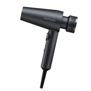Фен 2000W терморегуляция и быстрая сушка холодный и горячий воздух высокая мощность быстрый уход за волосами бережный M1 Fire Phoenix, серый