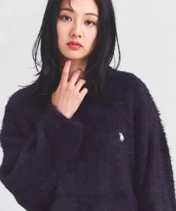 Мужской свитер с круглым вырезом от Ассоциации поло США Select Brands, цвет Black