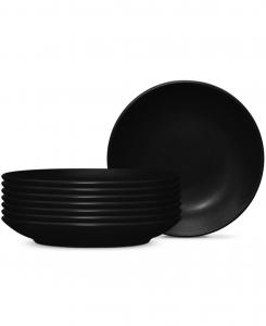 Набор из 8 тарелок для закусок и приготовления пищи Colorwave Noritake, Graphite