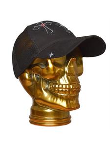 3 Cross Cap Schwarz Roberto Geissini