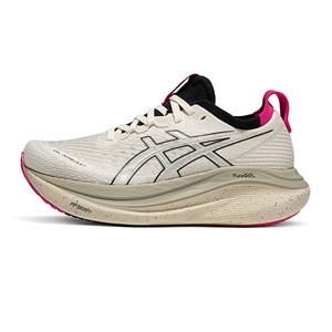 ASICS Кроссовки для бега GEL NIMBUS 27 Rebound Low Top женские, белые, серебристо-серые