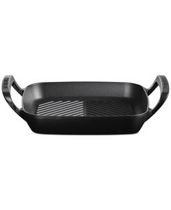 Эмалированная чугунная сковорода-гриль Alpine Outdoor Collection, диаметр 10,25 дюйма Le Creuset, Matte Black