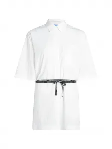 Рубашка с короткими рукавами Karl Lagerfeld Jeans, белый