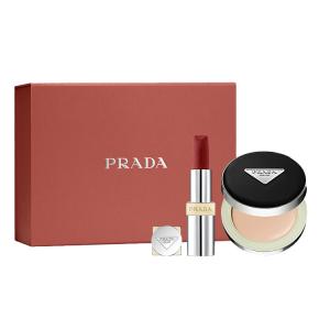 Ограниченный выпуск на Новый год брендовая новая помада с воздушной подушкой набор для макияжа легко наносится 12g+3.8g PRADA