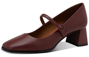 Блок-каблук Высокие каблуки 5,5 см Женские JESSICA SOPHIA, Молочный чай