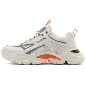 Кроссовки мужские YEARCON Low Top Casual, белый/серый