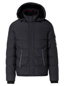 стеганая куртка антрацитового цвета KOROSHI