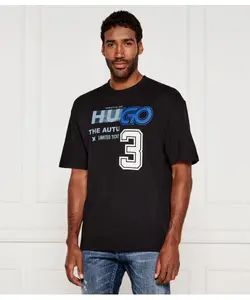 Футболка Nesite Relaxed fit Hugo Blue, черный