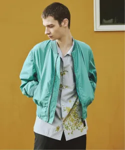 Куртка-бомбер Overfit Light Bomber Garment Dyes Blouson Journal Standard, цвет Blue B