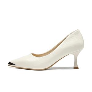 Туфли на тонком каблуке высотой 6,4 см, женские KEKAFU, Beige