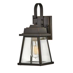 Настенный светильник на улицу Elstead Lighting, 13,6x18,x36,2 см, цвет бронзы/цвет латуни