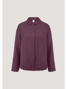 Рубашка цвета ежевики Hessnatur