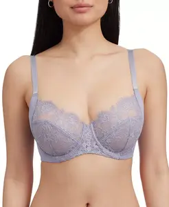 Женский бюстгальтер Entice Lace с полным покрытием чашек и косточками Skarlett Blue, фиолетовый