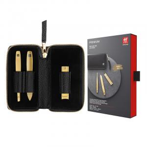 Германия Nail Clippers комплекты одежды Nail Clippers сверхтонкие кусачки для ногтей и пилочка для ногтей ZWILLING, Nail Care Kit【97746-004-0】