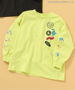 Длинная футболка с рукавом в стиле коллаборации «Чиби Маруко-тян».