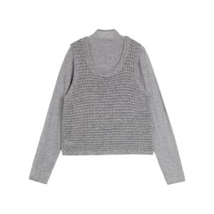 ELLE Свитер Women's Medium Gray