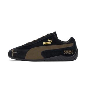 PUMA Speedcat Collection коричневые граффити устойчивые к истиранию низкие кеды унисекс black brown