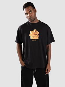 Футболка Monet Skateboards Breakfest Boxy T-Shirt, limo black