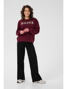 Толстовка KAelenora свободного кроя в цвете Windsor Wine/Amour Embd. Kaffe