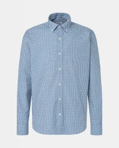 Мужская спортивная рубашка обычного кроя Miguel Bellido, синий