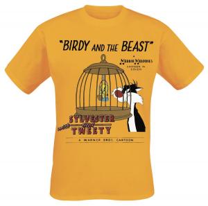 Футболка Looney Tunes Birdie And The Beast, желтый