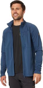 Куртка Abisko Lite Fleece Jacket Fjällräven, цвет Indigo Blue