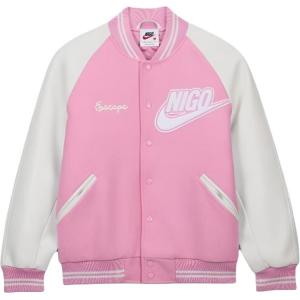 Бейсбольная куртка x NIGO, унисекс Nike, розовый