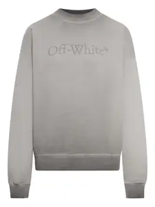 Свитшот Laundry Skate с логотипом OFF-WHITE, серый