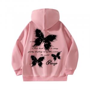 Унисекс свитшот FUERZA, розовый