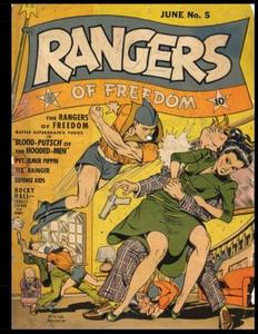 Rangers of Freedom Comics #5: Golden Age Adventure Comic 1942 (CreateSpace Independent Publishing Platform)