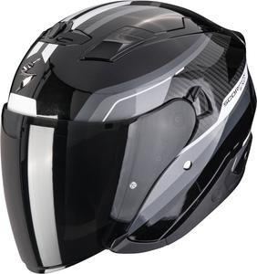 Открытый шлем Scorpion exo-230 hipe, Black/Grey/White