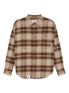 Клетчатая рубашка Chocoolate, бежевый