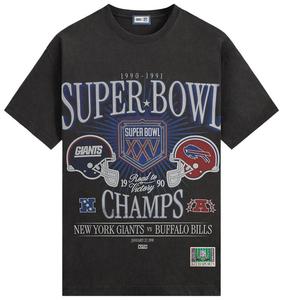 Футболка Kith For The NFL Super Bowl Vintage Bishop Tee, черный