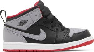 Кроссовки Air Jordan 1 Mid TD 'Bred Shadow', серый