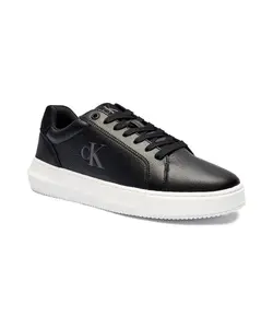 Кожаные кроссовки Calvin Klein Jeans, черный