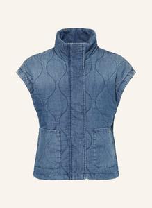 Стеганая куртка в джинсовом стиле Name It, синий