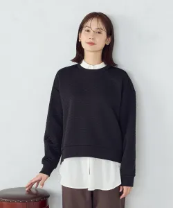 Стеганая толстовка с ромбовидным узором Comme Ca Ism, цвет Black