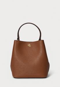 Сумка CROSSHATCH SMALL REESE BUCKET BAG Lauren Ralph Lauren, светло-коричневый