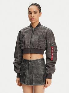 Куртка-Бомбер стандартный крой MA-1 Vintage 156002 Alpha Industries, серый