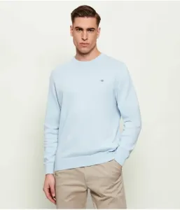 Свитер regular fit Gant, небесно-голубой