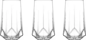 Набор бокалов LAV Valeria - 3 предмета, 460 мл, универсальный и элегантный Lav