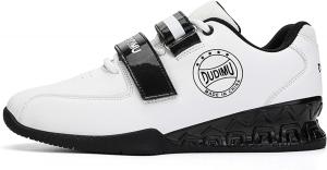 Кроссовки для тяжелой атлетики, кроссовки для приседаний, туфли с тяжелым тягом, модная спортивная обувь, ретро и простые классические мужские повседневные туфли Generic, белый