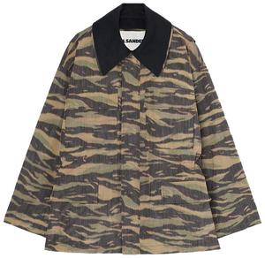 Куртка Jil Sander Camouflage Field Jacket 'Multicolor', разноцветный