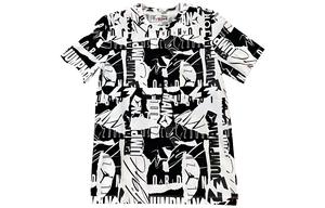 Футболка мужская черно-белая Jordan