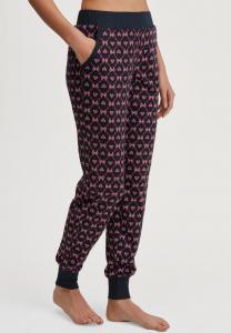 Пижамные брюки Calida FAVOURITES MIT BÜNDCHEN UND SEITENTASCHEN, Dark Sapphire/Dark Blue