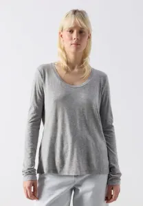 Топ с круглым вырезом и длинными рукавами jacksonville American Vintage, Gris Chine