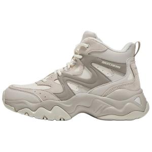 Skechers D'lites height increasing thermal mid top chunky кроссовки women's серый