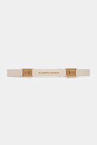 Пояс Elisabetta Franchi, бежевый